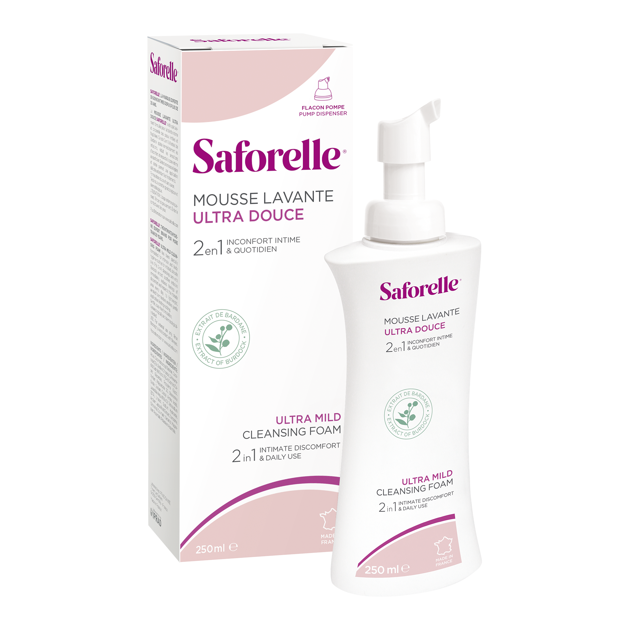 Saforelle Mousse Lavante Ultra Douce